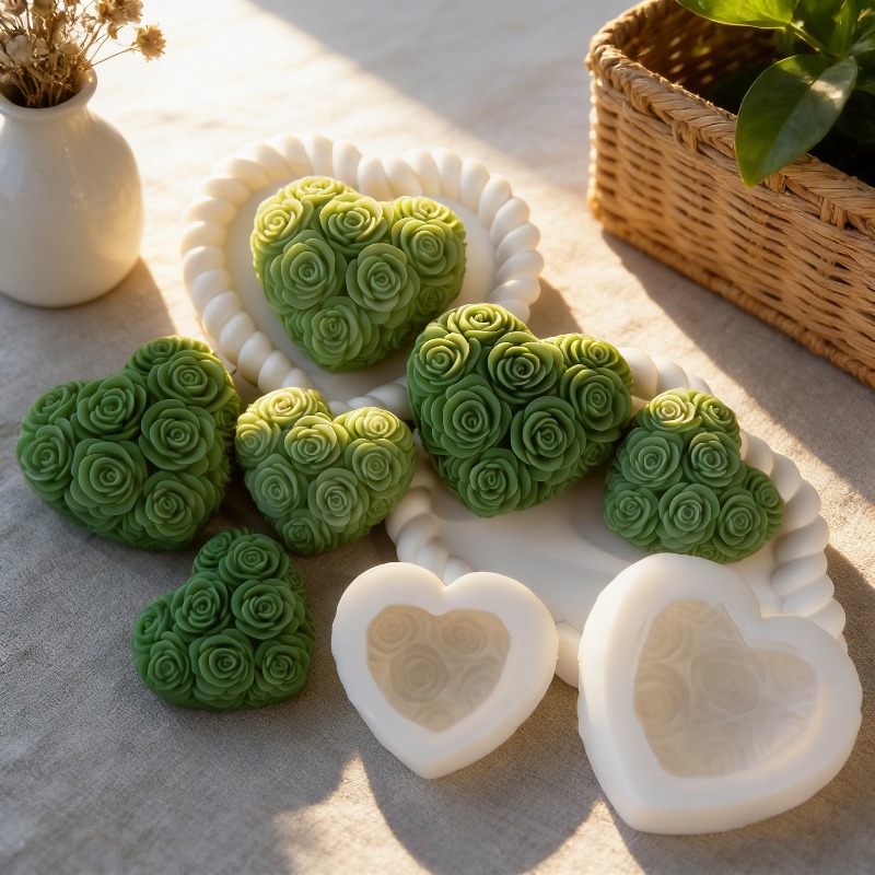DIY Love Rose Flowers Valentin - Candle Making At Home recension och pris