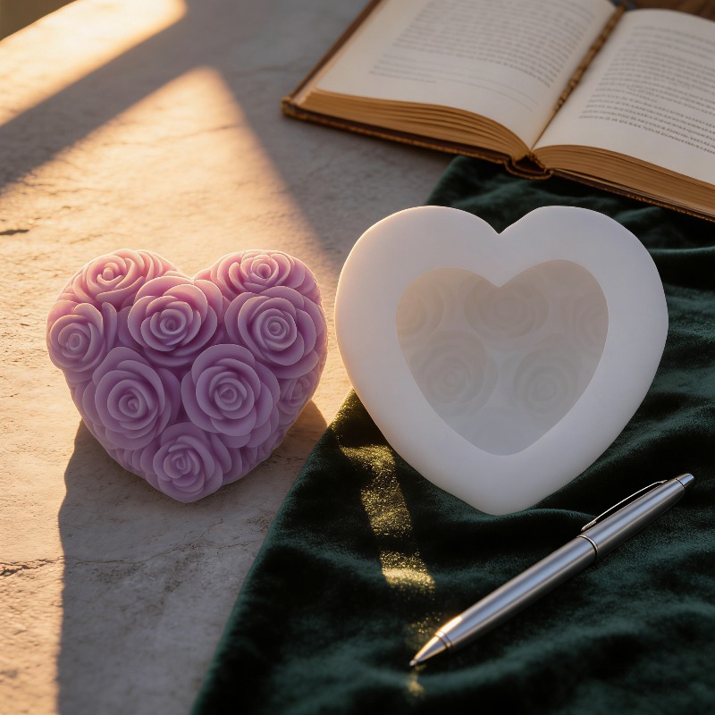 DIY Love Rose Flowers Valentin - Candle Making At Home recension och pris
