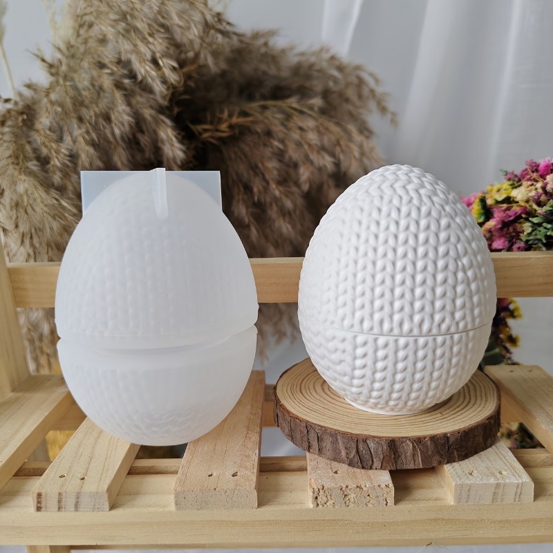 DIY Knitting Yarn Egg Shaped O - Candle Making Yarn recension och pris