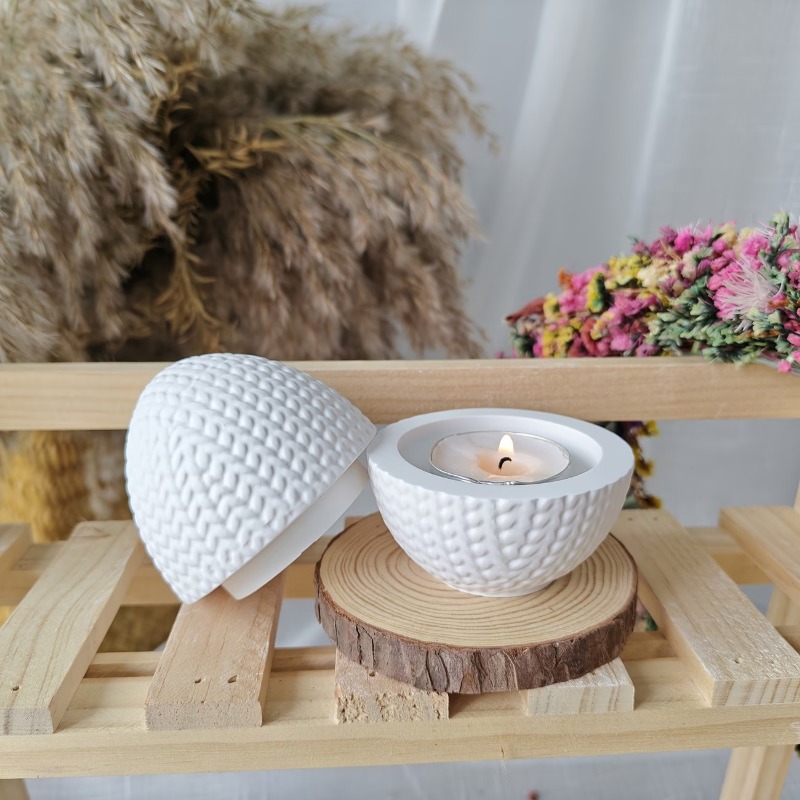 DIY Knitting Yarn Egg Shaped O - Candle Making Yarn recension och pris