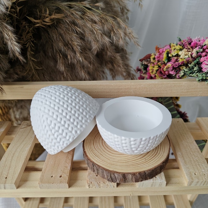 DIY Knitting Yarn Egg Shaped O - Candle Making Yarn recension och pris