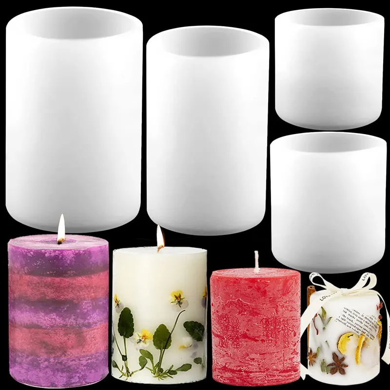 Cylinder Silicone Candle Molds - Candle Making Video recension och pris