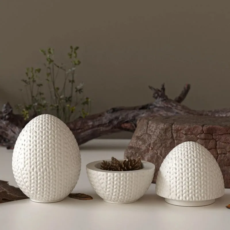 DIY Knitting Yarn Egg Shaped O - Candle Making Yarn recension och pris