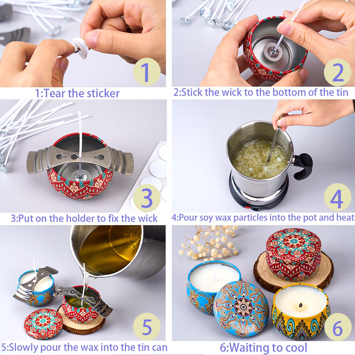 DIY Scented Candle Making Tool - Candle Making At Home recension och pris