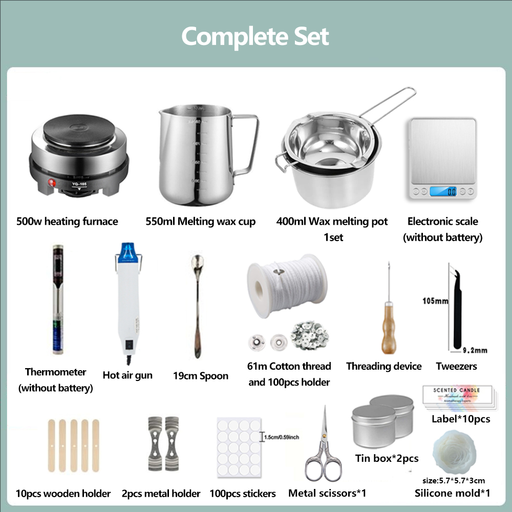DIY Scented Candle Making Mate - Candle Making Glass Jars recension och pris