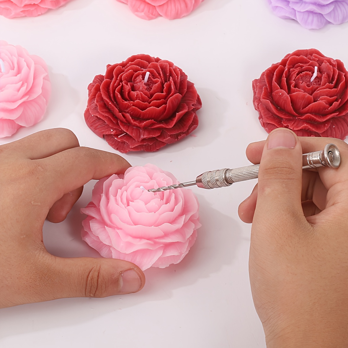A set of candle punching tools - Candle Making Glass Jars recension och pris