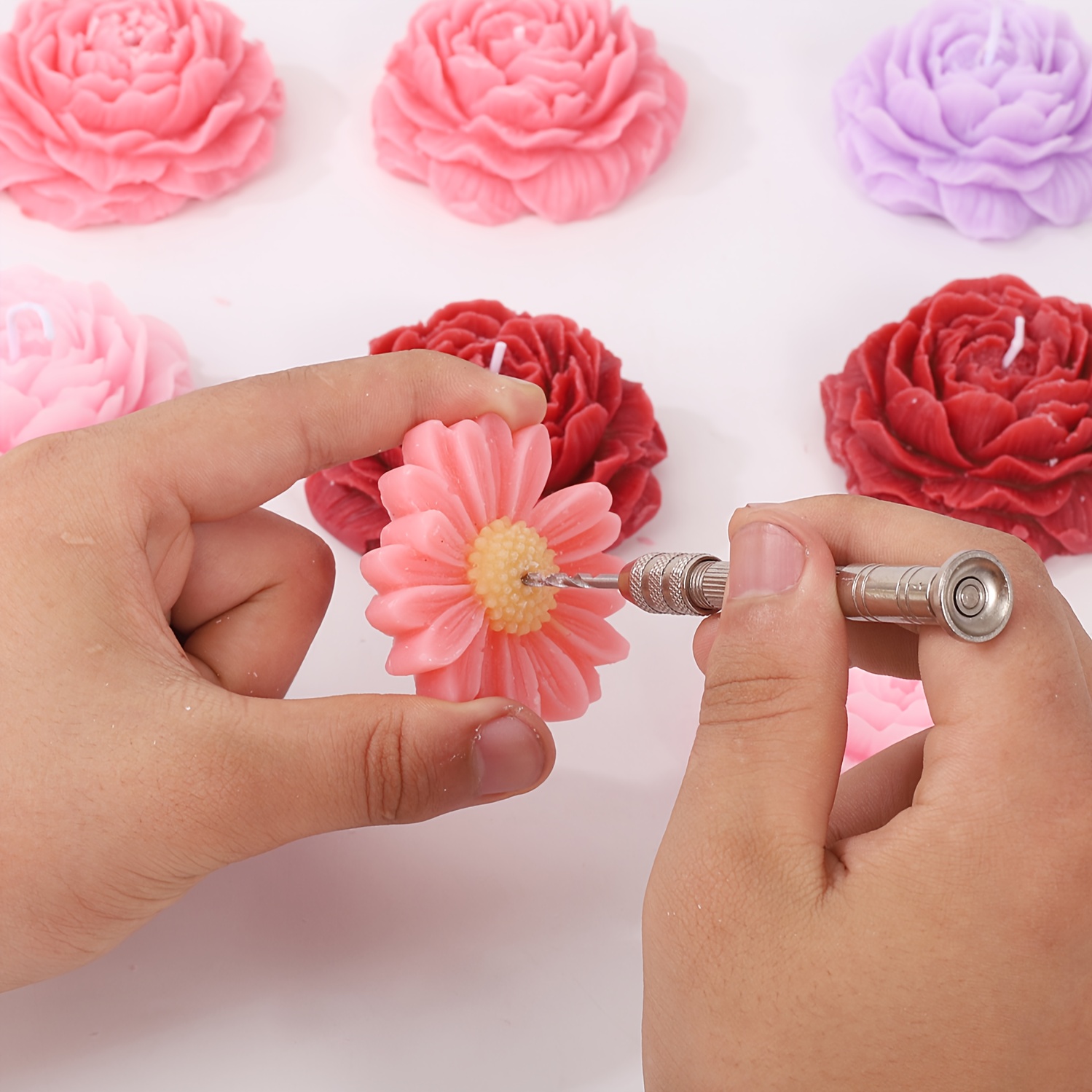 A set of candle punching tools - Candle Making Glass Jars recension och pris