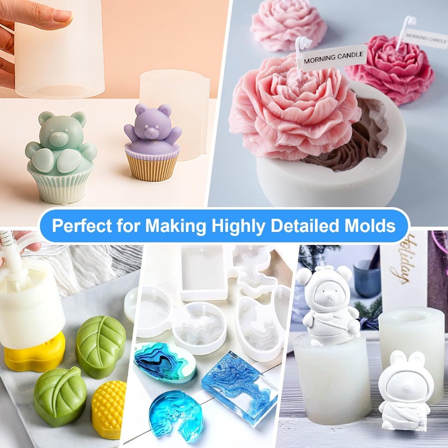 Silicone Mold Making Kit, 38.8 - Candle Making Ingredients recension och pris