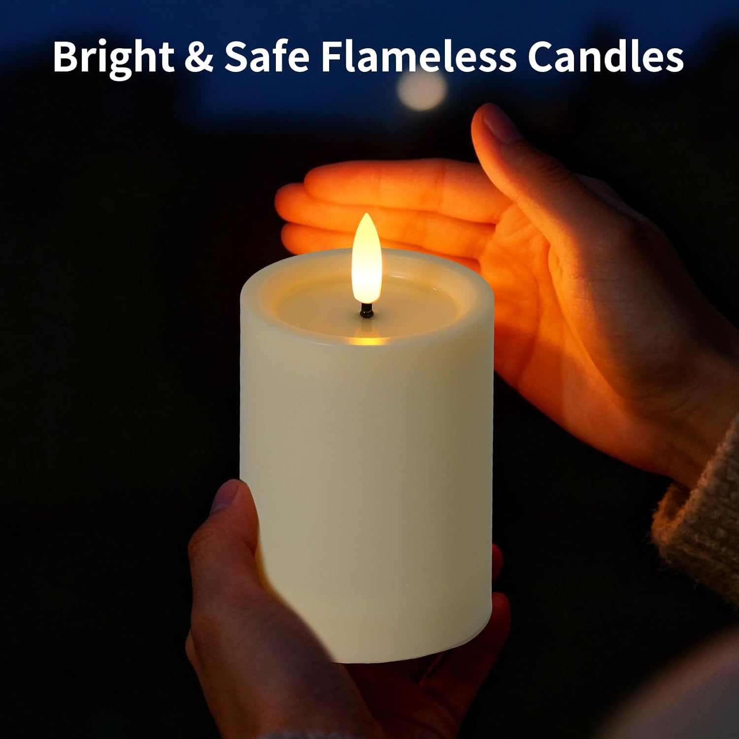 Flameless Flickering Led Candl - Paraffin Candle Wax recension och pris