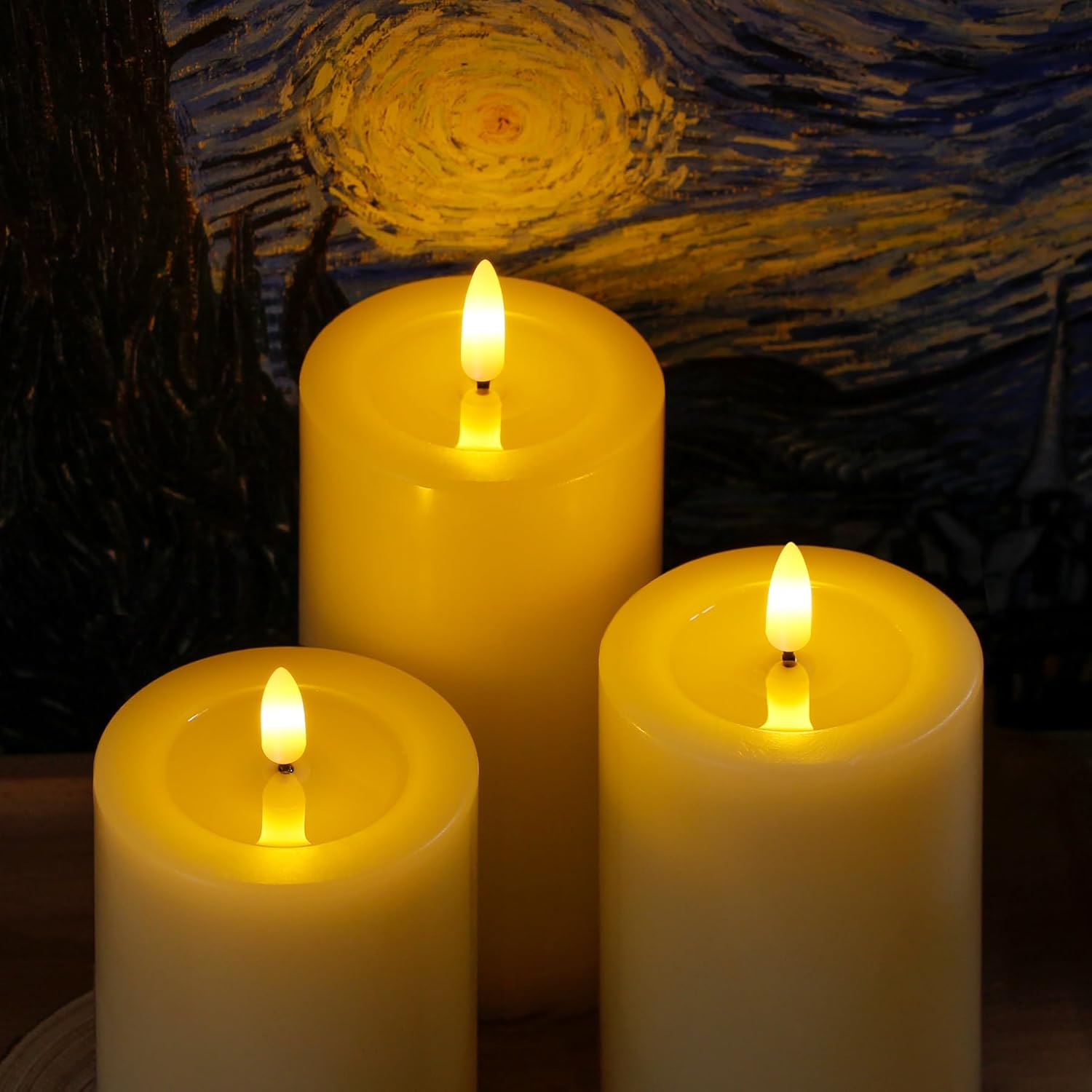 Flameless Flickering Led Candl - Paraffin Candle Wax recension och pris