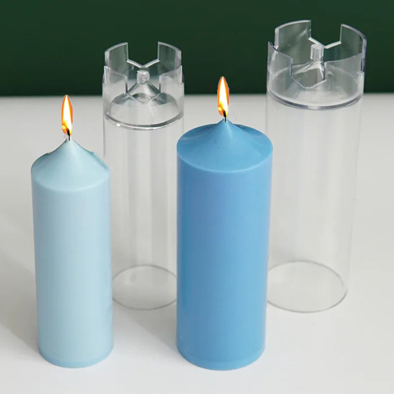 3D Spire Cylinder Candle Mold  - Candle Making At Home recension och pris