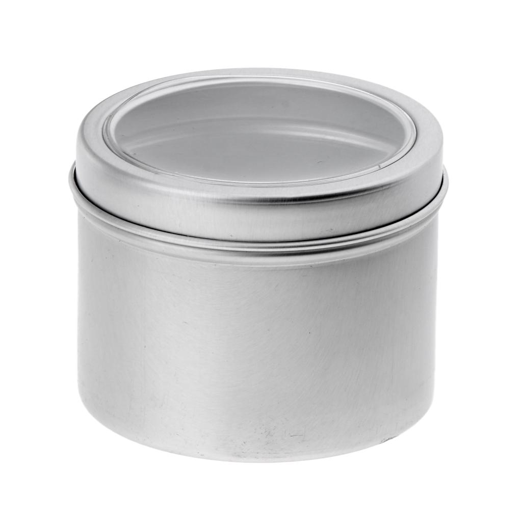 Empty Cosmetic Jars Aluminum T - Tin Container Lid recension och pris
